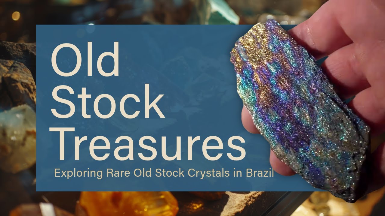 Exploring Rare Old Stock Crystals in Brazil 🇧🇷 | Private Mineral Collection Tour