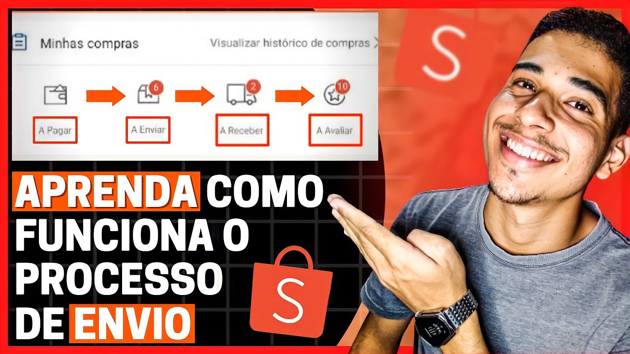 [2024] COMO FUNCIONA OS ENVIOS DA SHOPEE | O QUE SIGNIFICA A ENVIAR - A RECEBER