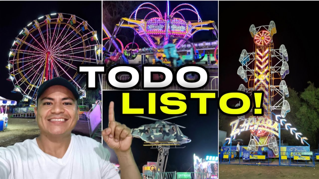 YA esta LISTO el CAMPO de La FERIA en  SONSONATE 😃