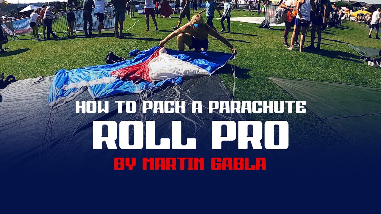 How to pack a Parachute  - ROLL  PRO