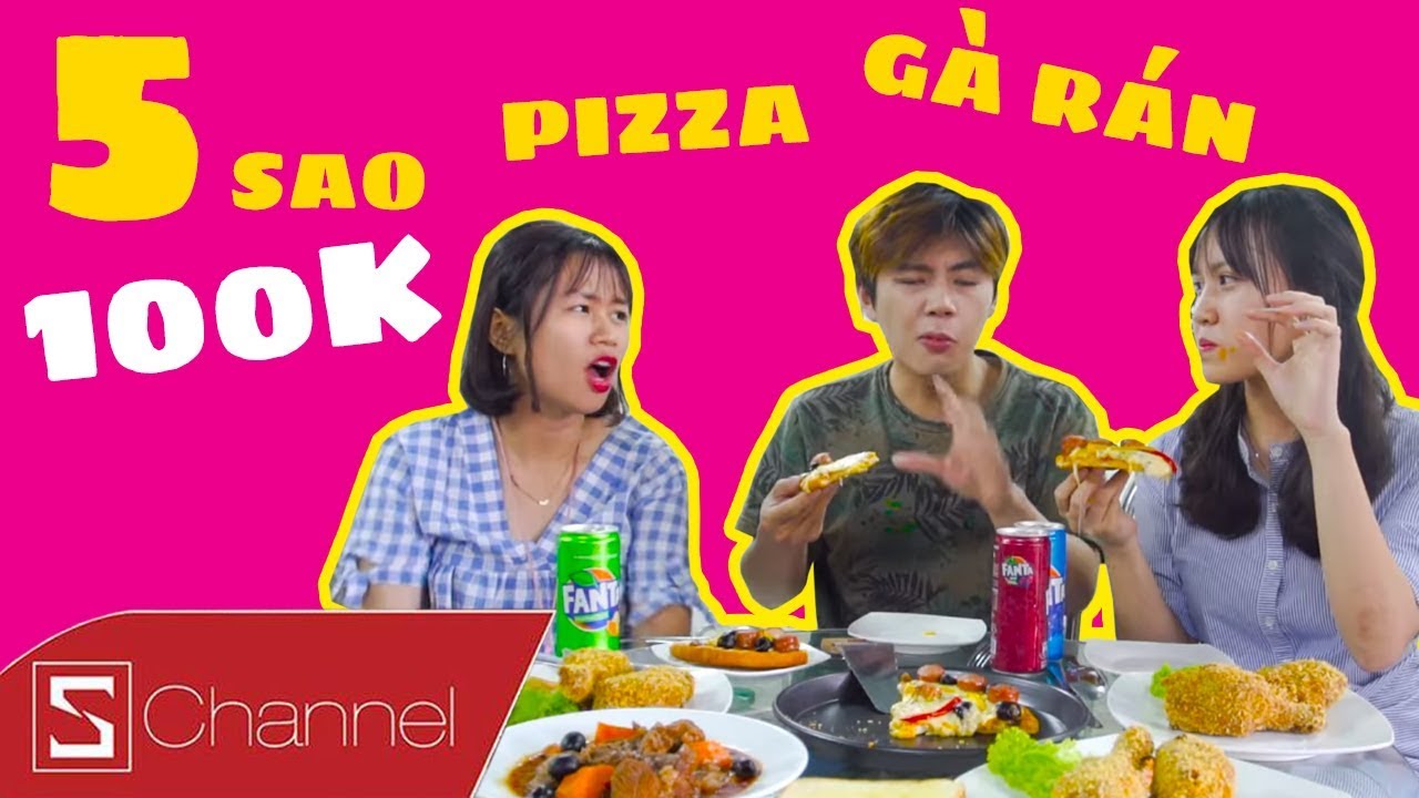 HÔM NAY ĂN GÌ - Ăn PIZZA, GÀ RÁN.. 5 SAO NGẬP MỒM giá chỉ hơn 100k của BẾP TRƯỞNG TÀN MÀ KHÔNG PHẾ