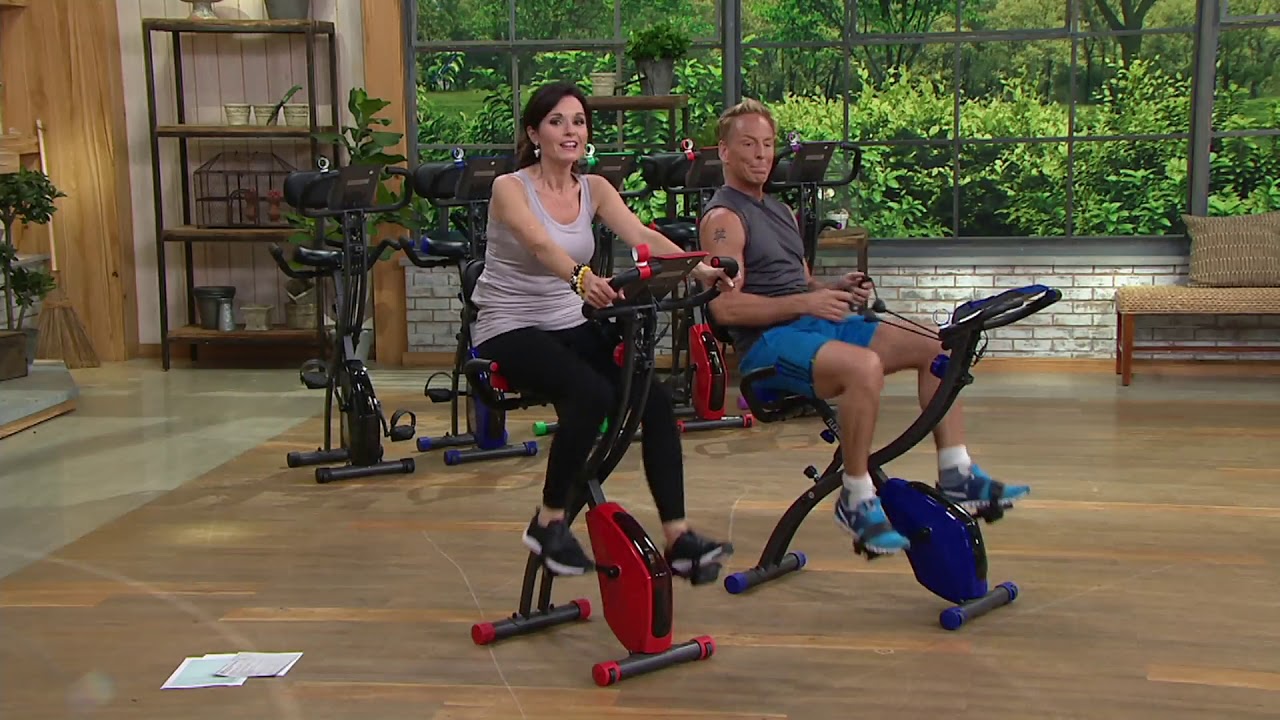 FITNATION Recumbent Flex Bike with Echelon App Experience on QVC