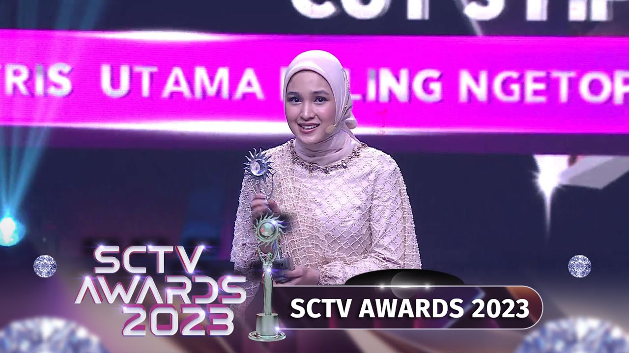 Selamat! Cut Syifa Terpilih Jadi Aktris Utama Paling Ngetop! | SCTV Awards 2023