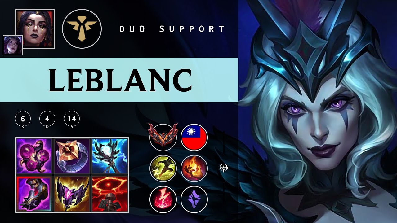 LeBlanc Support vs Zyra - TW Grandmaster Patch 25.24