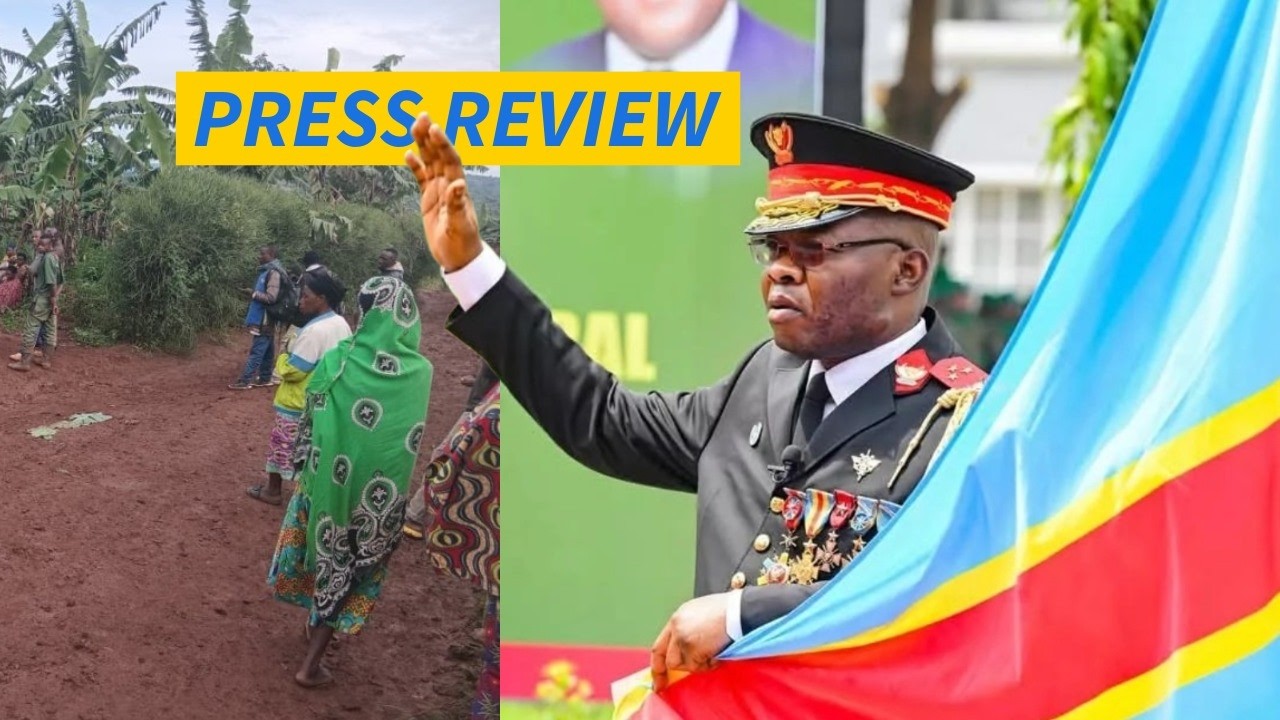 UMUGABA MUKURU WA FARDC MU RUZINDUKO RW'IBANGA MU BURUNDI // ABANA 2 BAGWIRIWE N'UMUKINGO BARAPFA