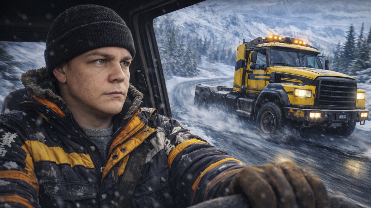 SnowRunner · Аляска · Эпизод 13 · Сложный режим — Паша‑Шноркель готовится возить бревна