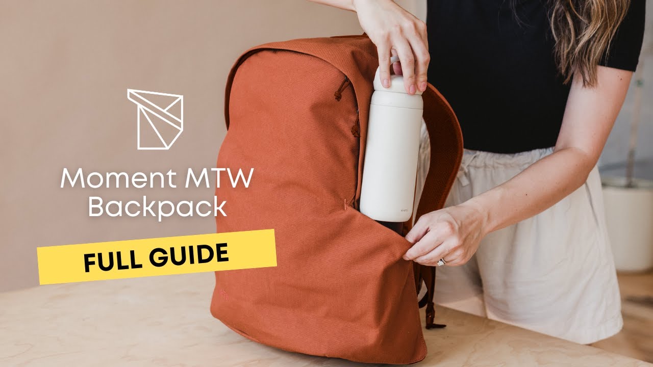 Рюкзак Moment MTW | Полное руководство Oribags