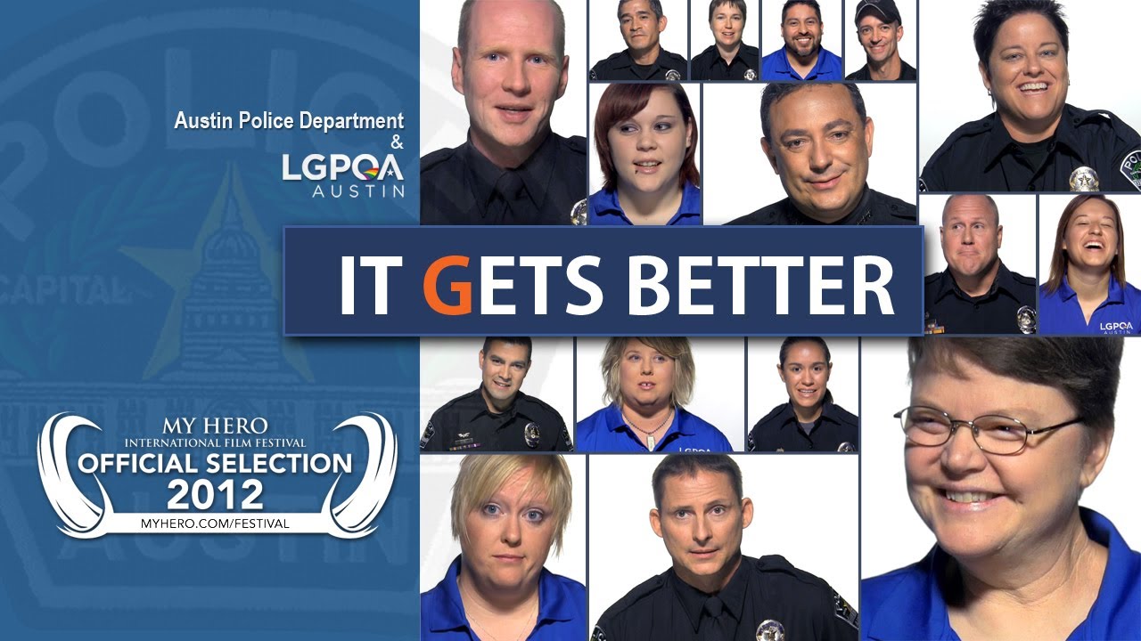 Austin Police Department & LGPOA-Austin - It Gets Better HD