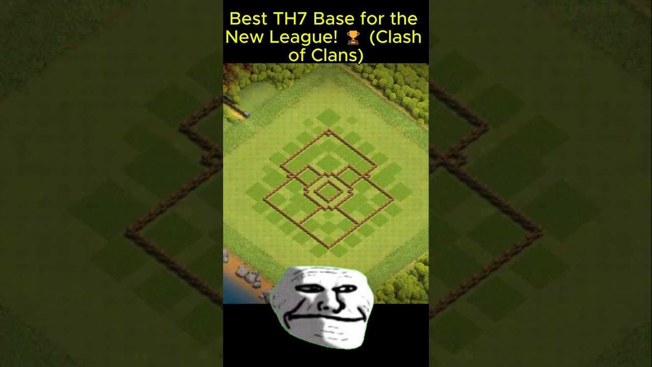 Best TH7 Base for the New League! 🏆 (Clash of Clans)