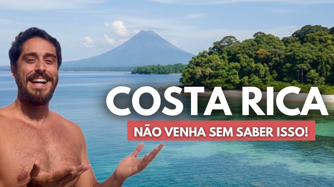 COSTA RICA: Roteiro COMPLETO da Selva, Vulcão e Praia! (Tudo o que você precisa saber!)