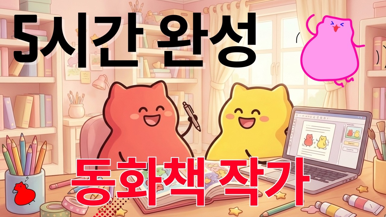 5시간 완성 동화책 제작 출간 실전 클래스