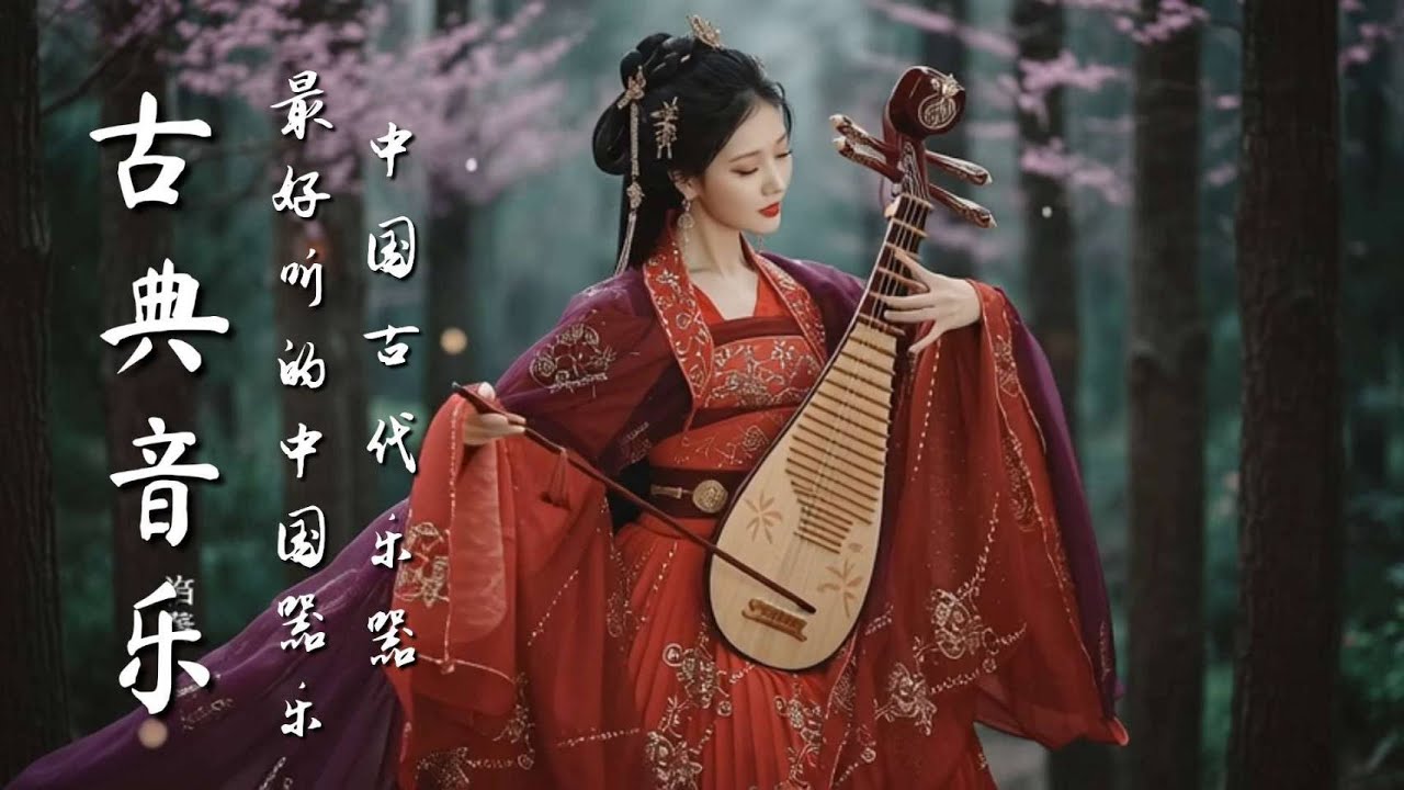 安靜的中國傳統樂器音樂 古箏、管子、笛子、二胡Quiet Chinese Traditional Instrumental Music : Guzheng Pipa Bamboo Flute Erhu