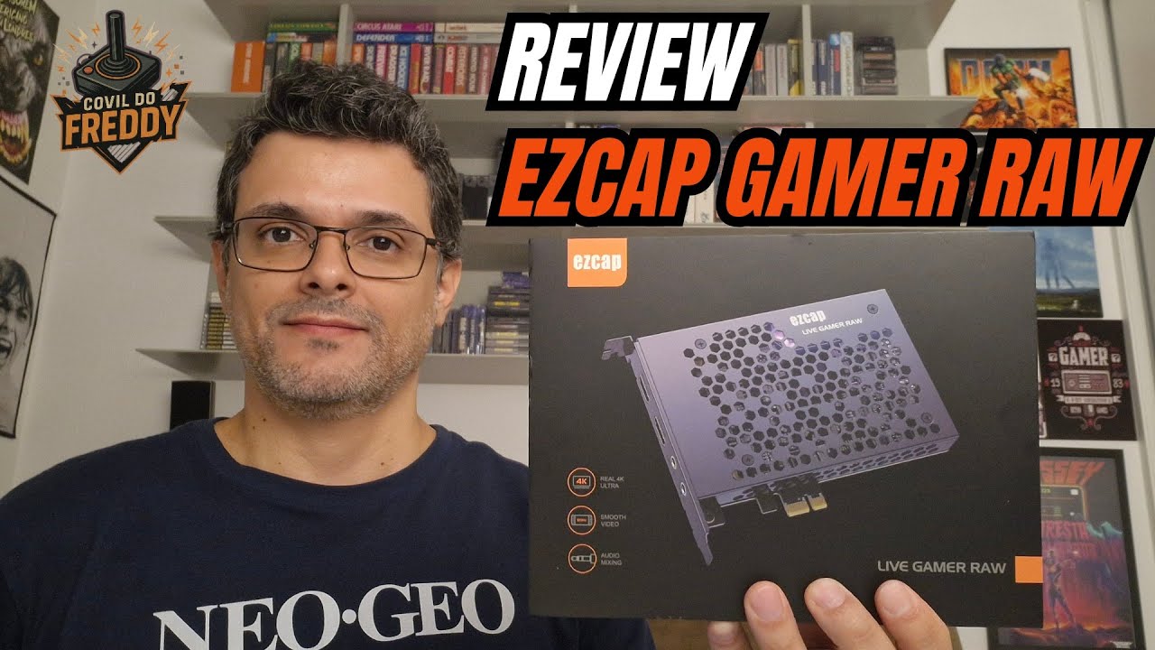Placa de Captura Boa e Barata? Review EZCap Live Gamer Raw!