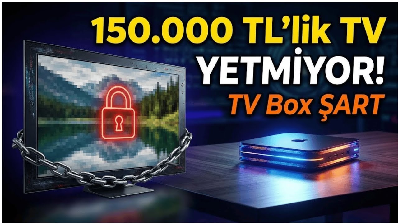 En Kral Televizyonu Aldım Neden Tv Box Almam Lazım? ( 6 Sebep )