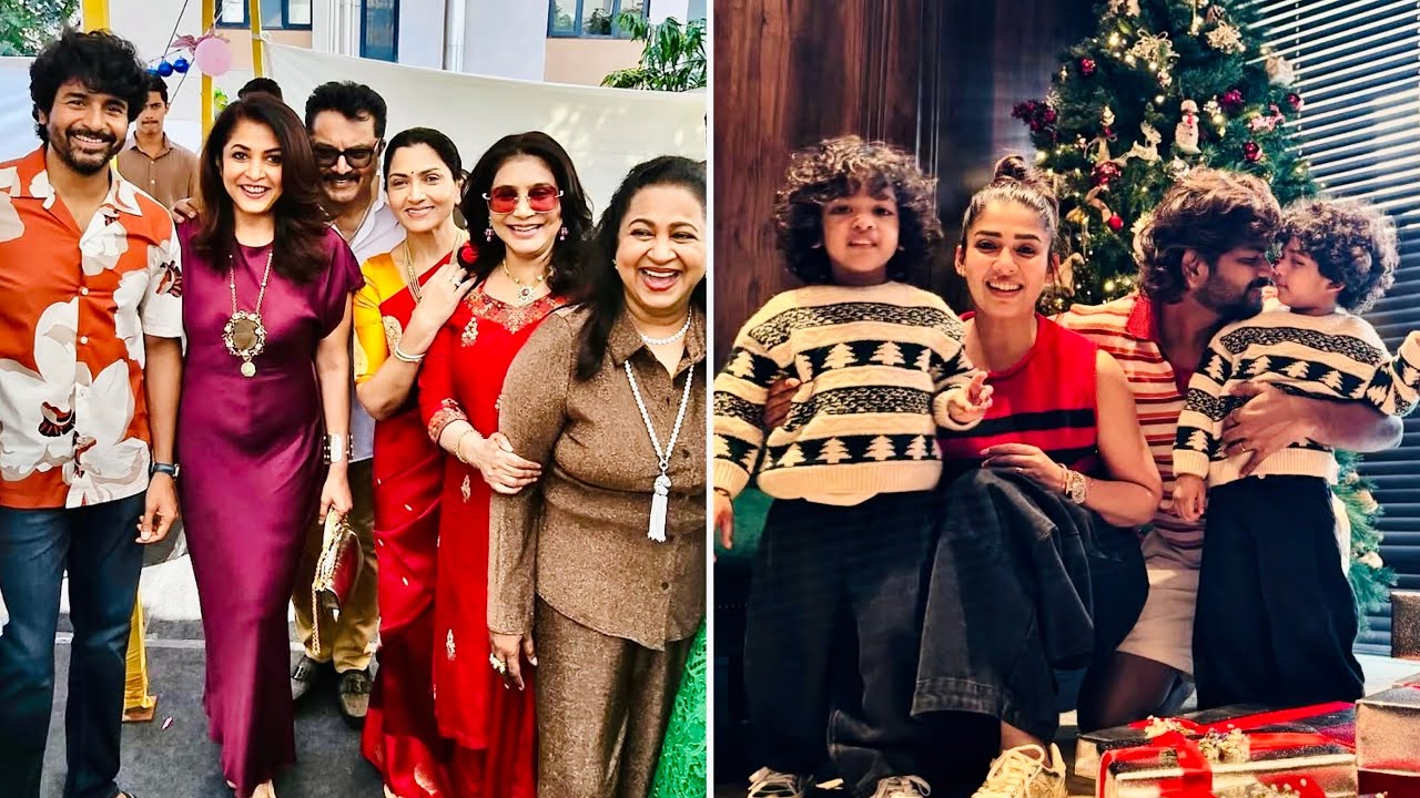 🔴Наянтара, Сивакартикеян, Радхика Сараткумар, Кушбу, Триша, Рамья Кришнан Кристмас🎄🎅