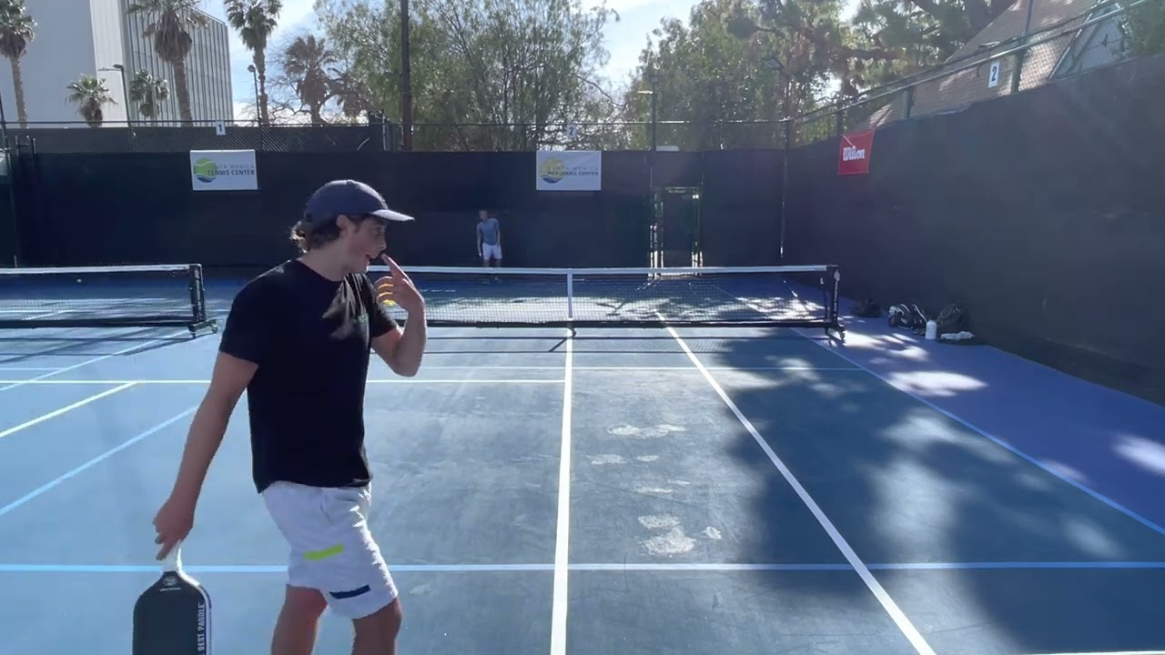 Singles Pickleball - Pro 6.3 Dupr vs. 5.9 Dupr - Professional Pickleball Matches Pt. 1