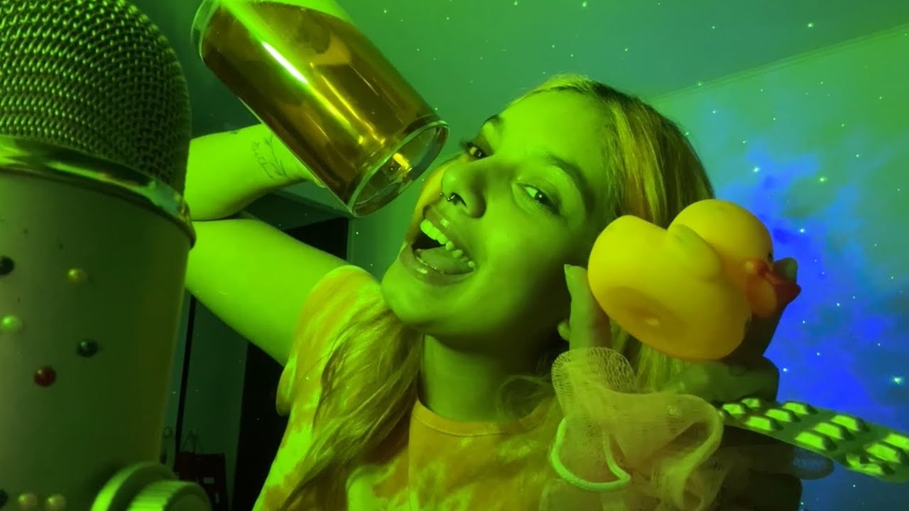 ASMR LOS MEJORES SONIDOS CON LA LUZ VERDE| SOFIWI