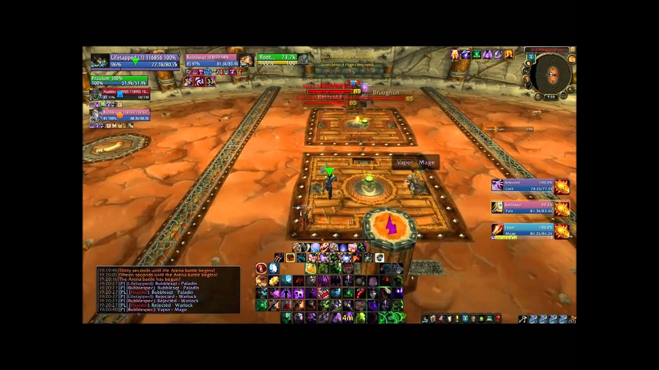 Lvl 85 Affliction Warlock PvP