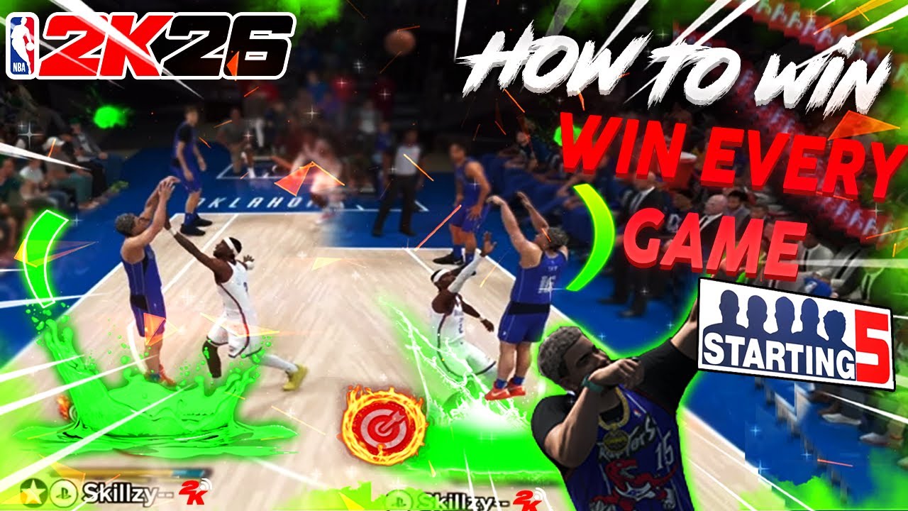 HOW TO WIN EVERY STARTING 5 GAME in NBA 2K26!! 🚀 BEST REP-UP METHOD in NBA 2K26!