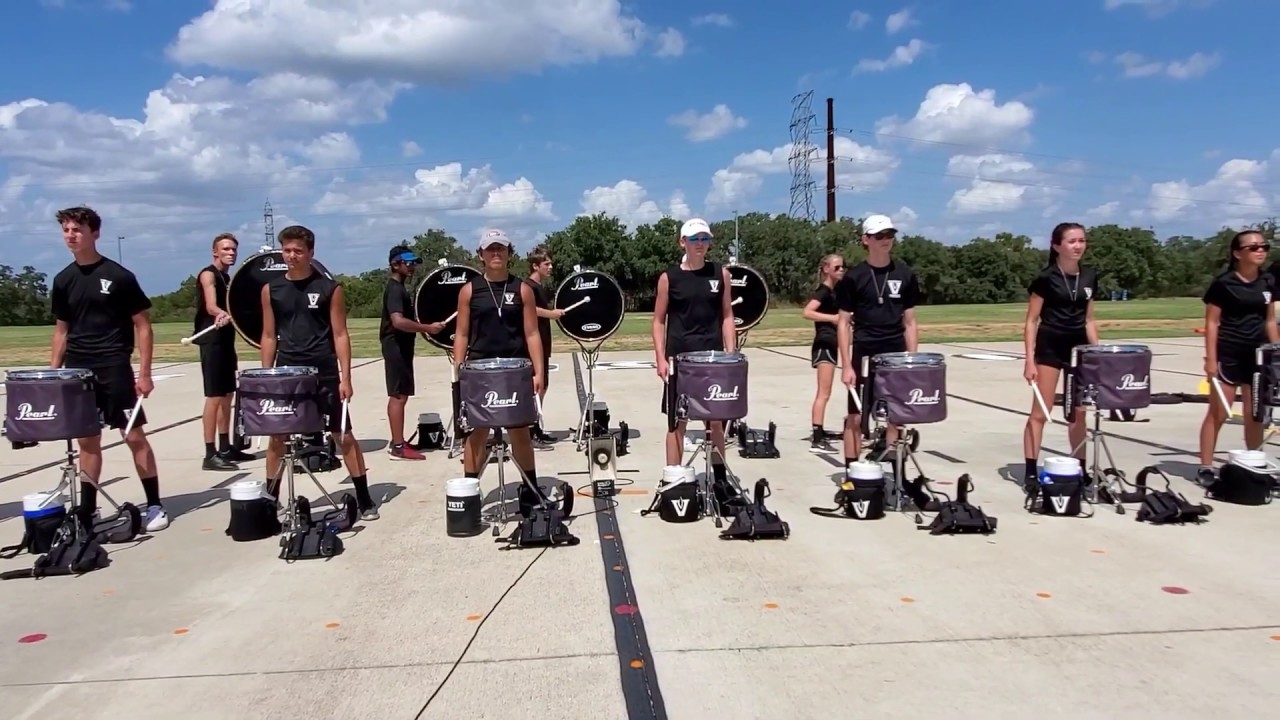 2019 Vandegrift Drumline - Standstill Runthrough - 09/22/19
