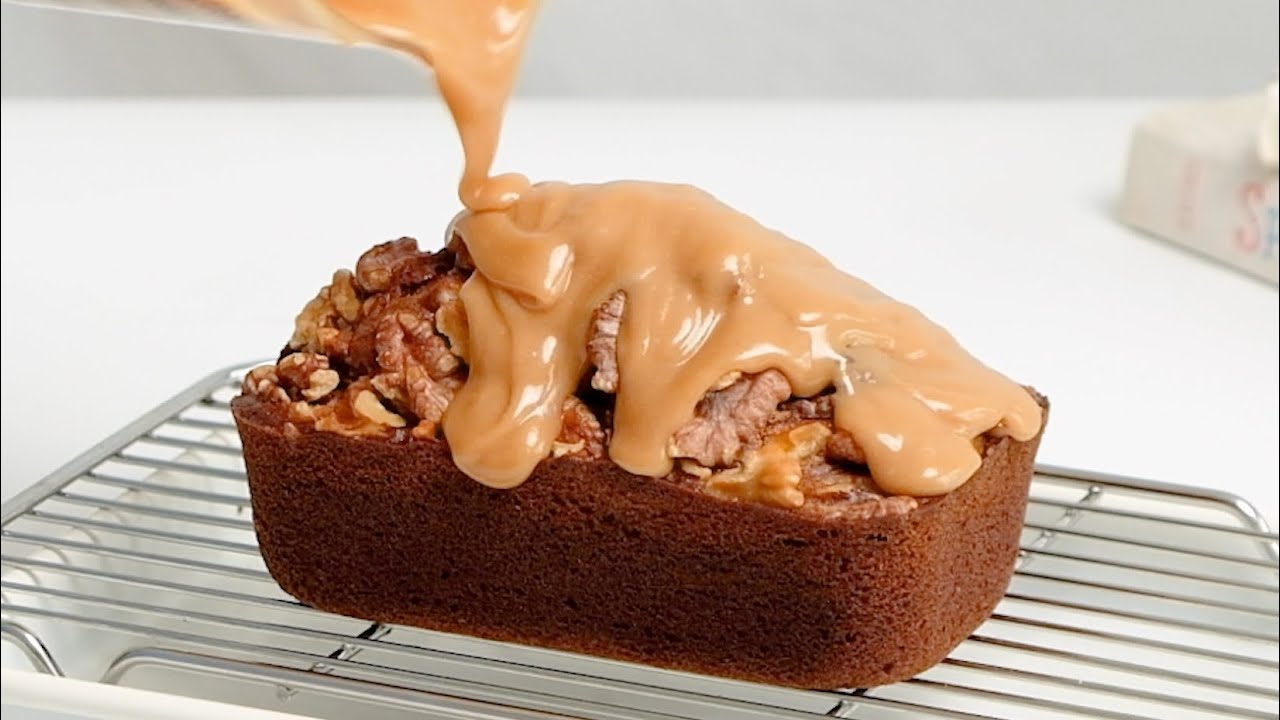 เค้กกกล้วยหอมคาราเมล Banana Bread Caramel ทำขนมกับเชฟโจ Ep.135