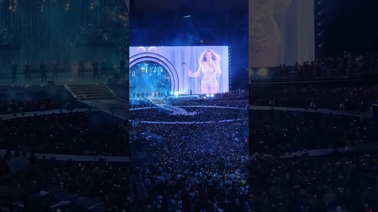 Beyonce live Paris Stade de france Love on top - Crazy in love