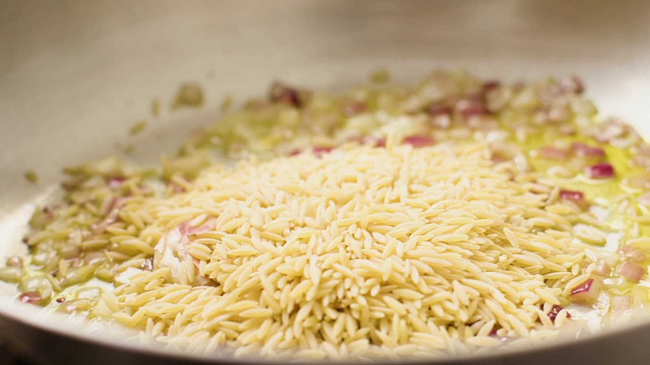 Barilla | How to make Risoni with lemon and prawns