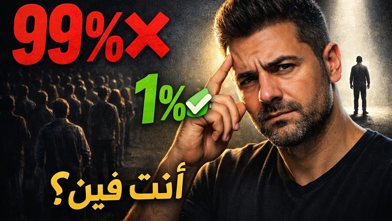 ليه 99% من الناس عمرهم ما هينجحوا؟