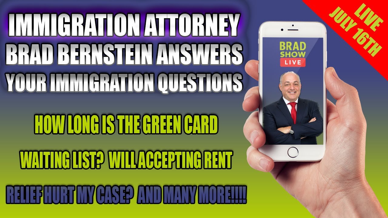 How long is the green card waiting list? #IMMIGRATIONADVICE @BradBernsteinLaw