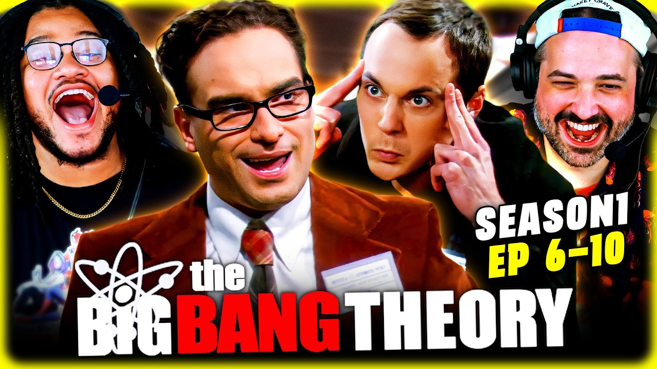 THE BIG BANG THEORY S1 E6-10 REACTION &ndash; THIS SHOW IS STARTING TO WIN US OVER! - FIRST TIME WATCHING