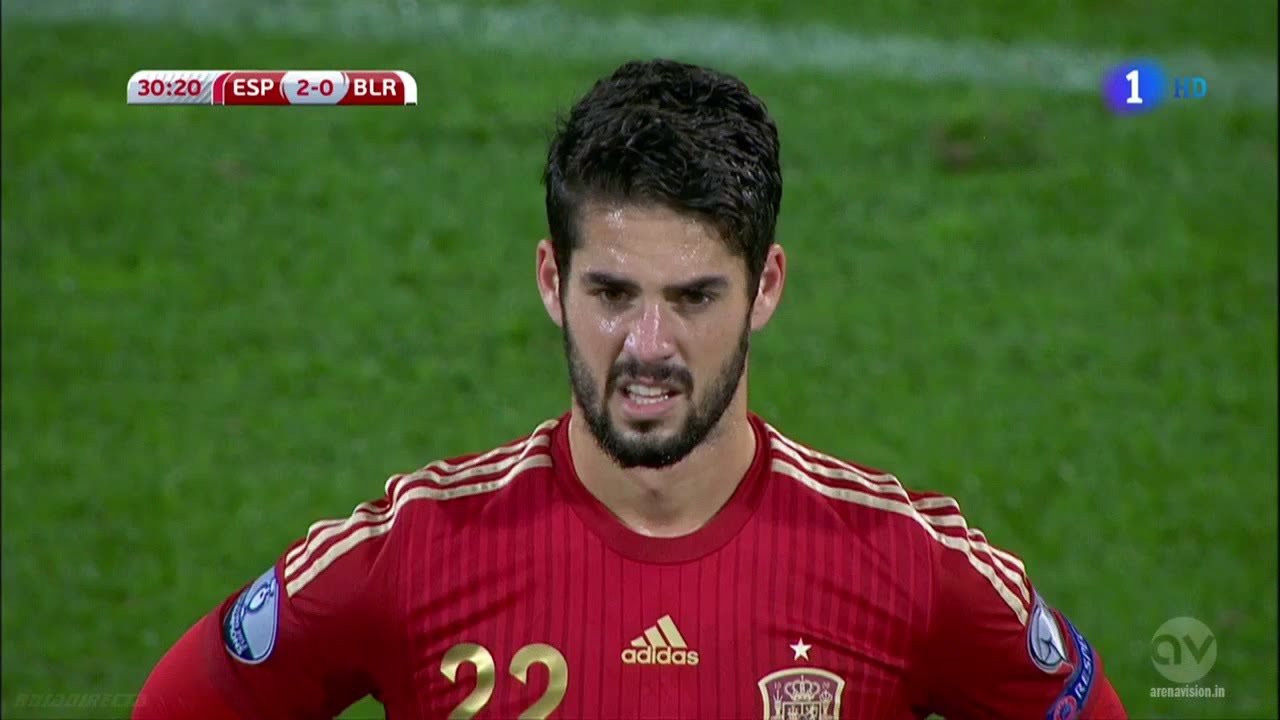 Isco vs Belarus (Home) 14-15 by madrid23iscohd