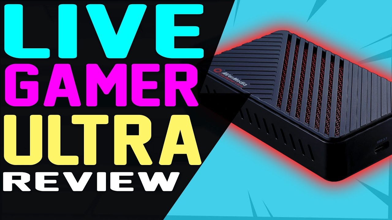 Avermedia LIVE GAMER ULTRA 4K HDR REVIEW GC553 BEST Game Capture Card Unboxing