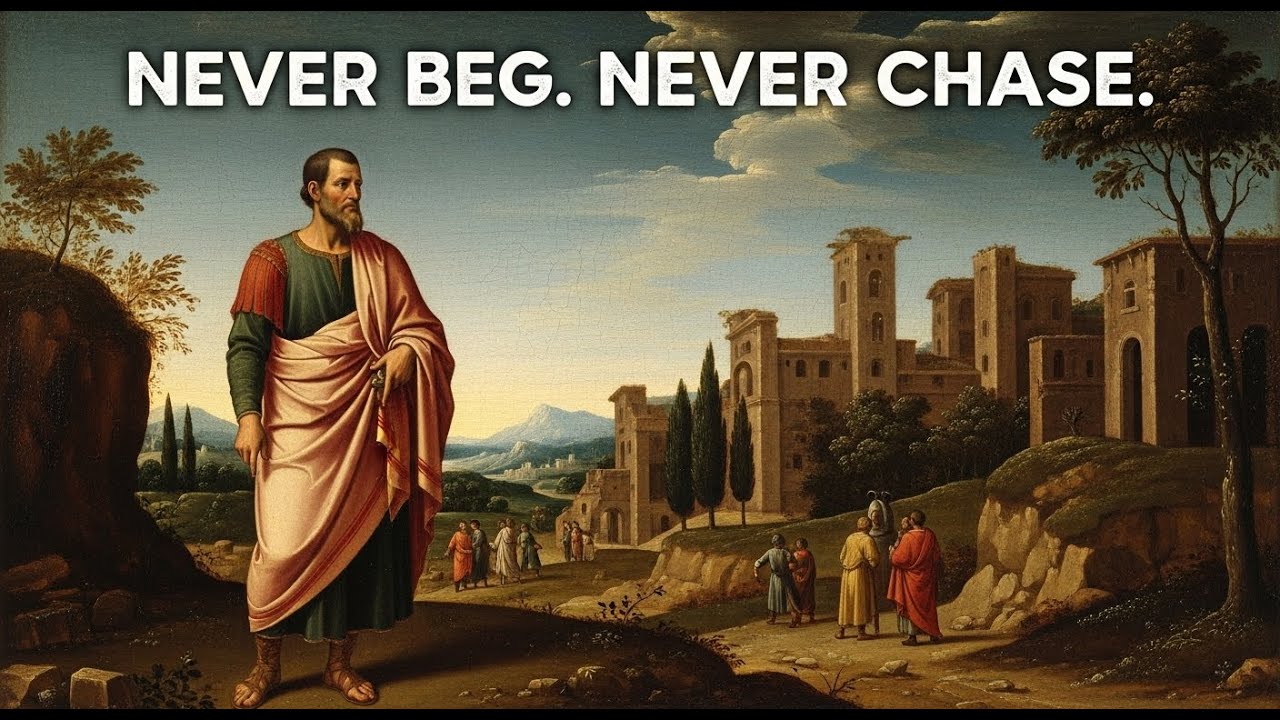 Never Beg, Never Chase — The Machiavellian Law of Self-Worth and Power