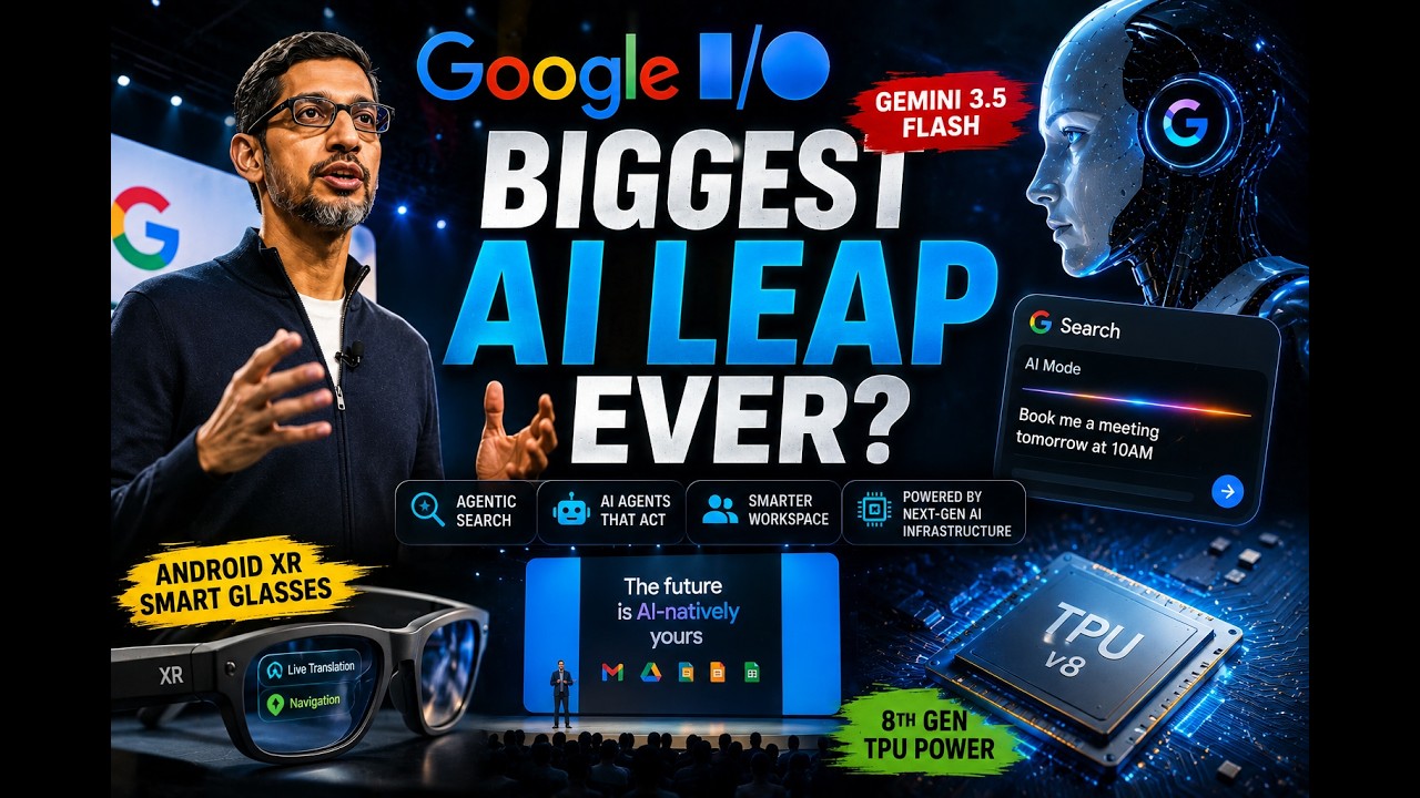 Google I/O: Gemini 3.5, Agentic Search, and AI Infrastructure