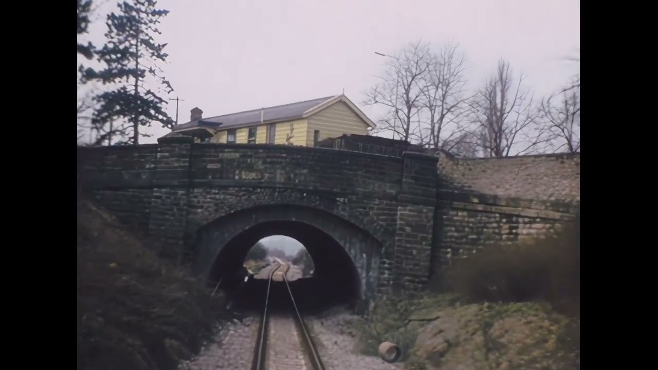 Cab Ride on Class 24 Diesel 24057 | Leek Brook Jn to Milton Jn via Endon | 23rd March 1977.