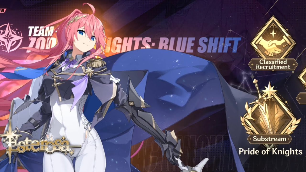 COUNTER SIDE GLOBAL , New Awekend Esterosa De Chevalier Gacha + Upgrade !!