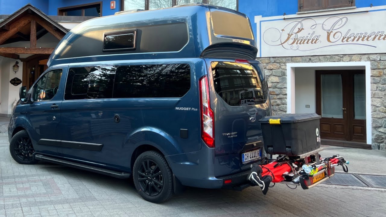 Perfect CAMPERVAN Bike Rack | Ski Rack & Cargo Box | ONE rack, MANY uses!