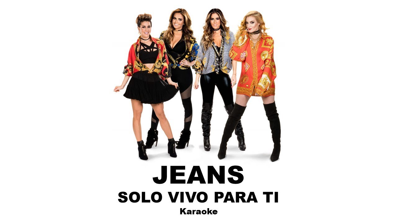 JEANS - SOLO VIVO PARA TI (Karaoke/Instrumental)