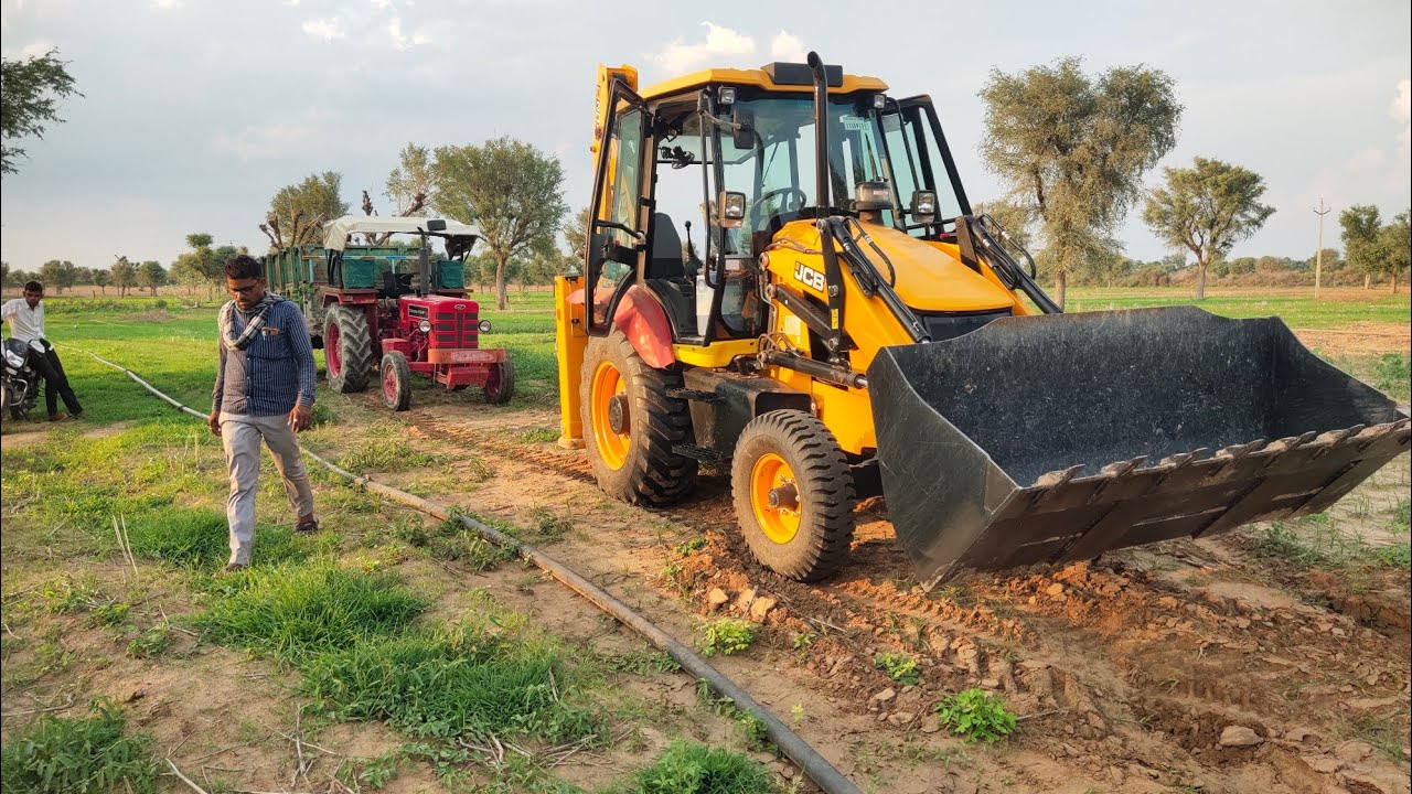 First Time Work In New Jcb 3.5 Fit Bucket | New JCB First Working