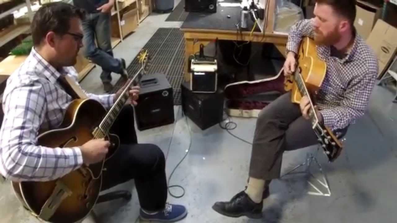 Perry Smith and John Storie playing through The Bud amp with 12