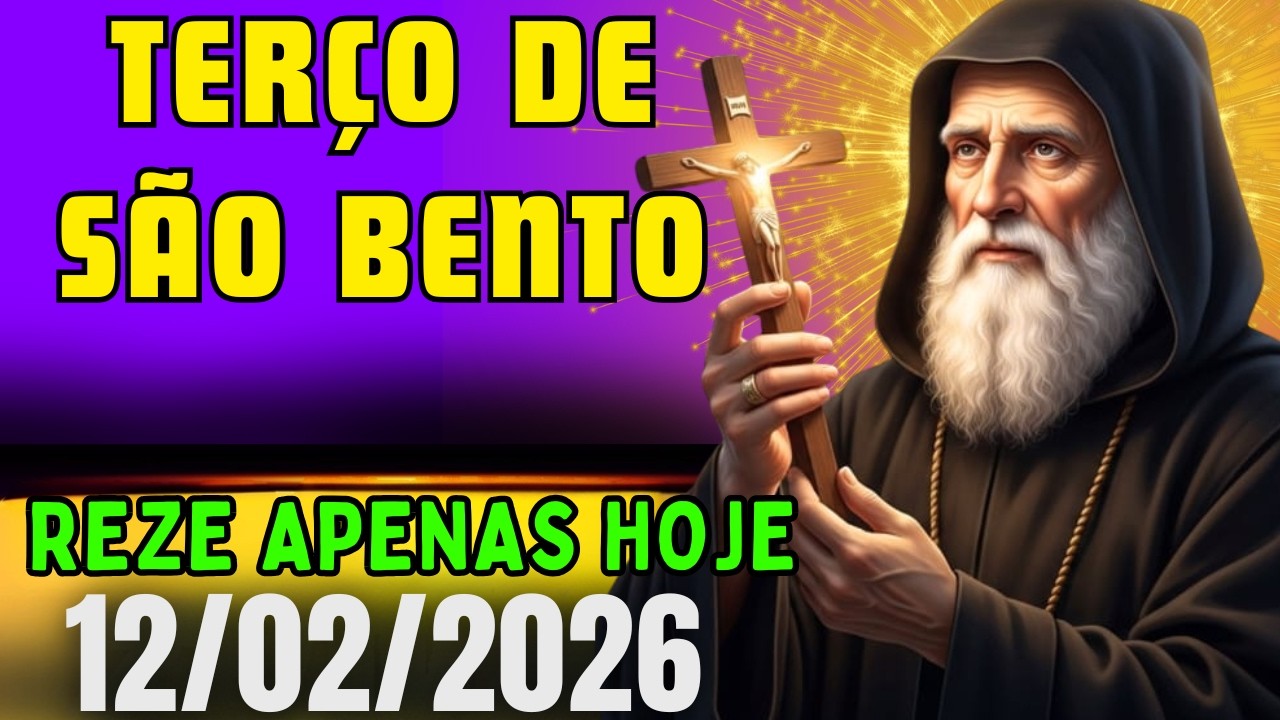 TERÇO MILAGROSO DE SÃO BENTO reze agora mesmo