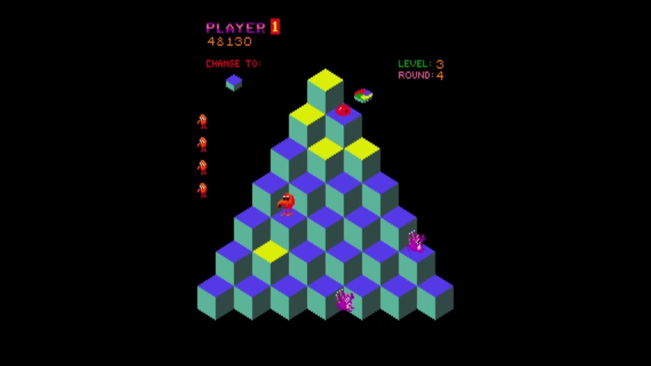 How to Improve and Win at Q*Bert/Qbert (Arcade/MAME)