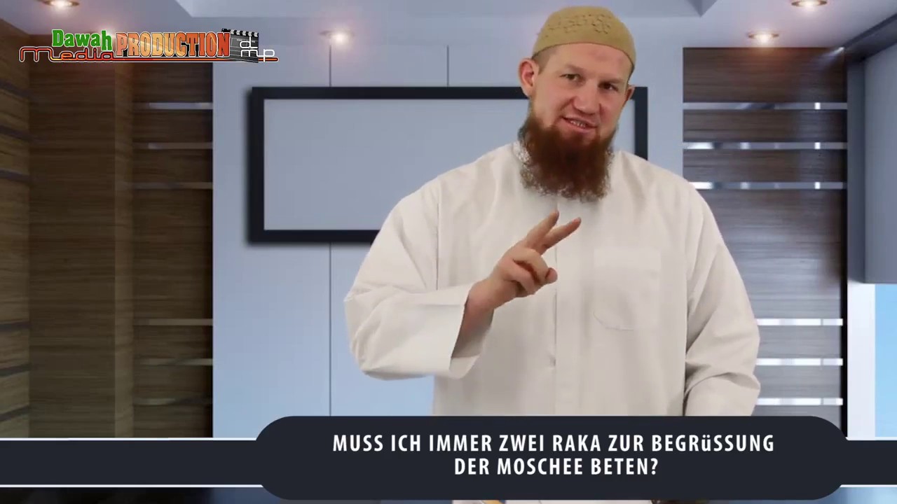 Muss man immer zwei Rakat zur Begrüßung der Moschee beten? Pierre Vogel (English Subtitles)