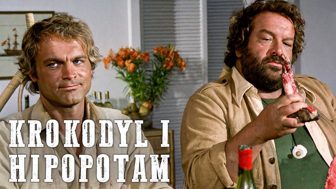 Krokodyl i hipopotam | 4K | Terence Hill | Bud Spencer | Polski Lektor