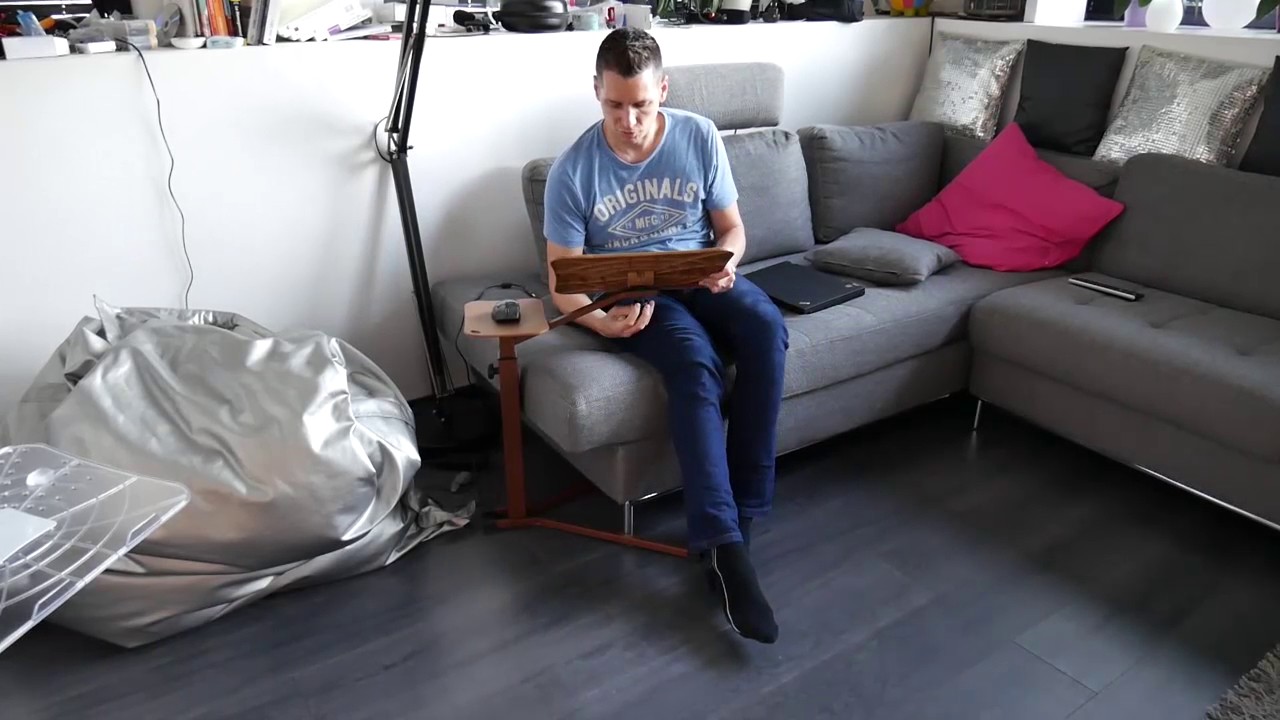 Support pour ordinateur portable Lounge-book Ecodesign