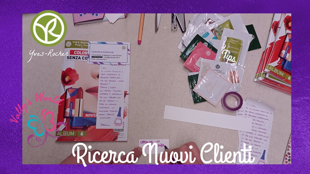 Yves Rocher - Ricerca Clienti - Preparazione Album