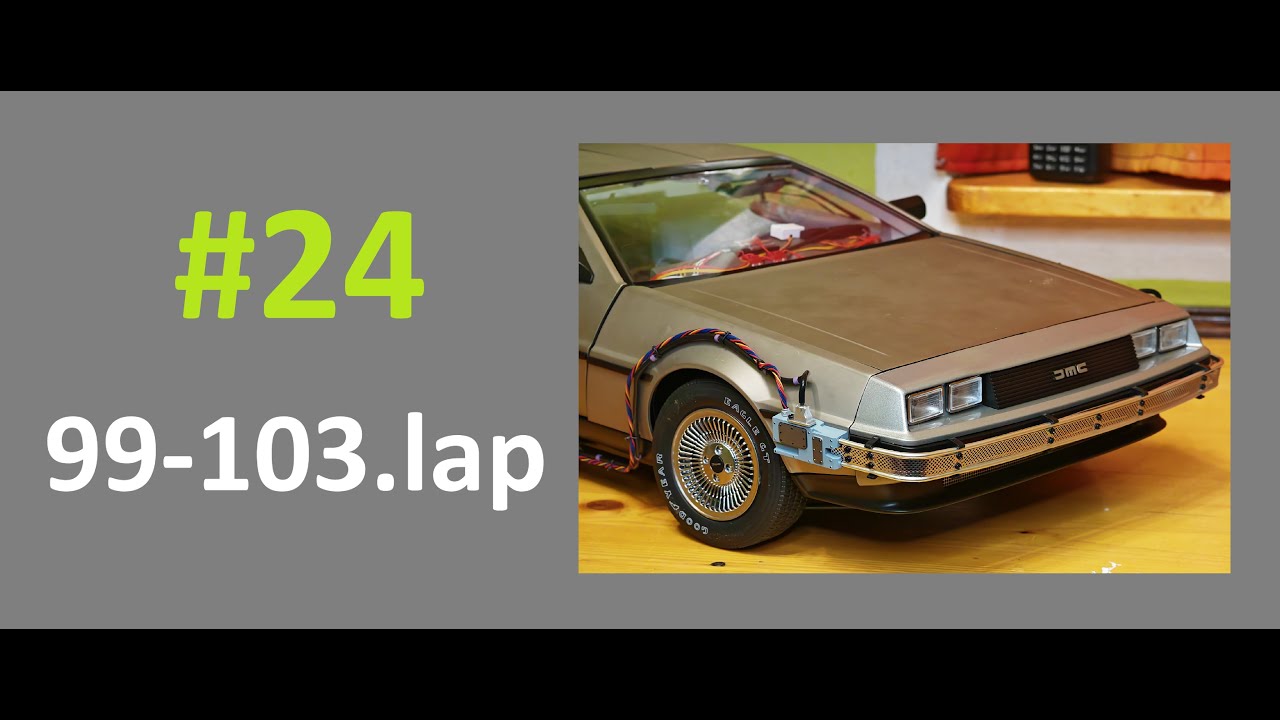 #24. DeLorean 1:8 építés #deagostini 99-103.lapszám
