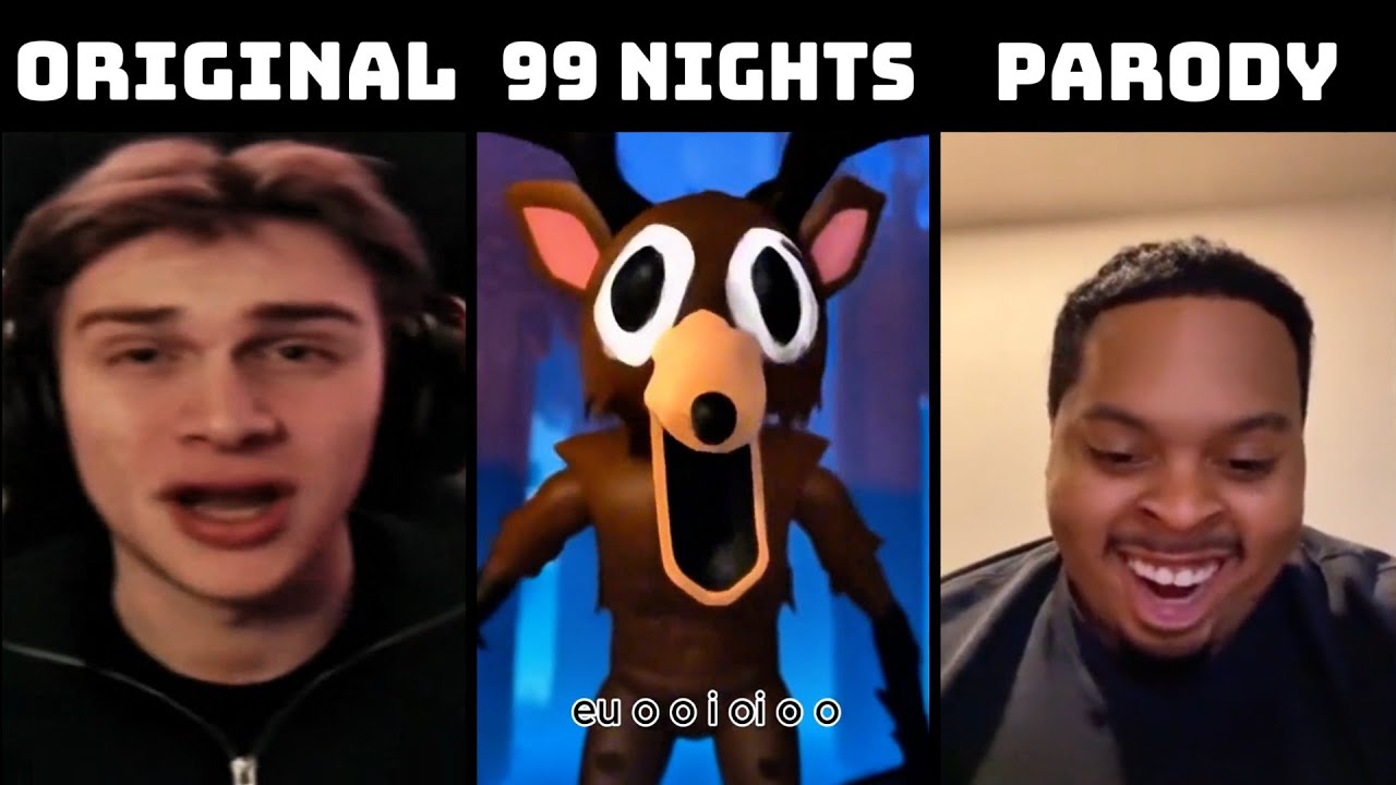 NEW OI OI OI GUY MEME Original vs 99 Nights in the forest vs Remix