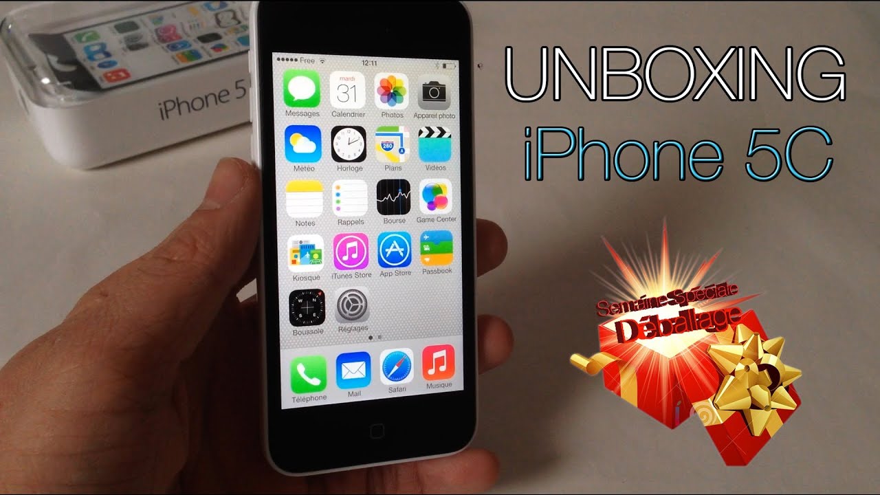 UNBOXING de l'iPhone 5C d'Apple ! - Semaine Spéciale Déballage