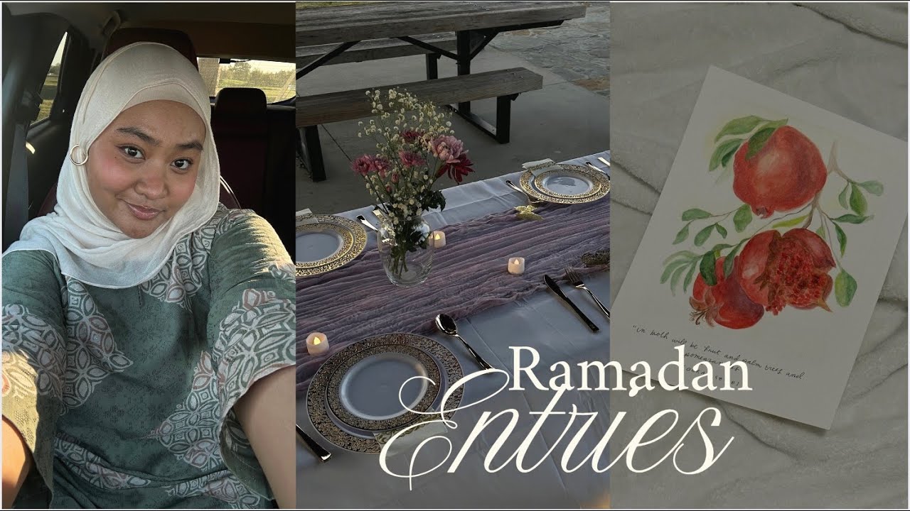 how i spend my evenings and nights this week | ♡ ramadan entry three